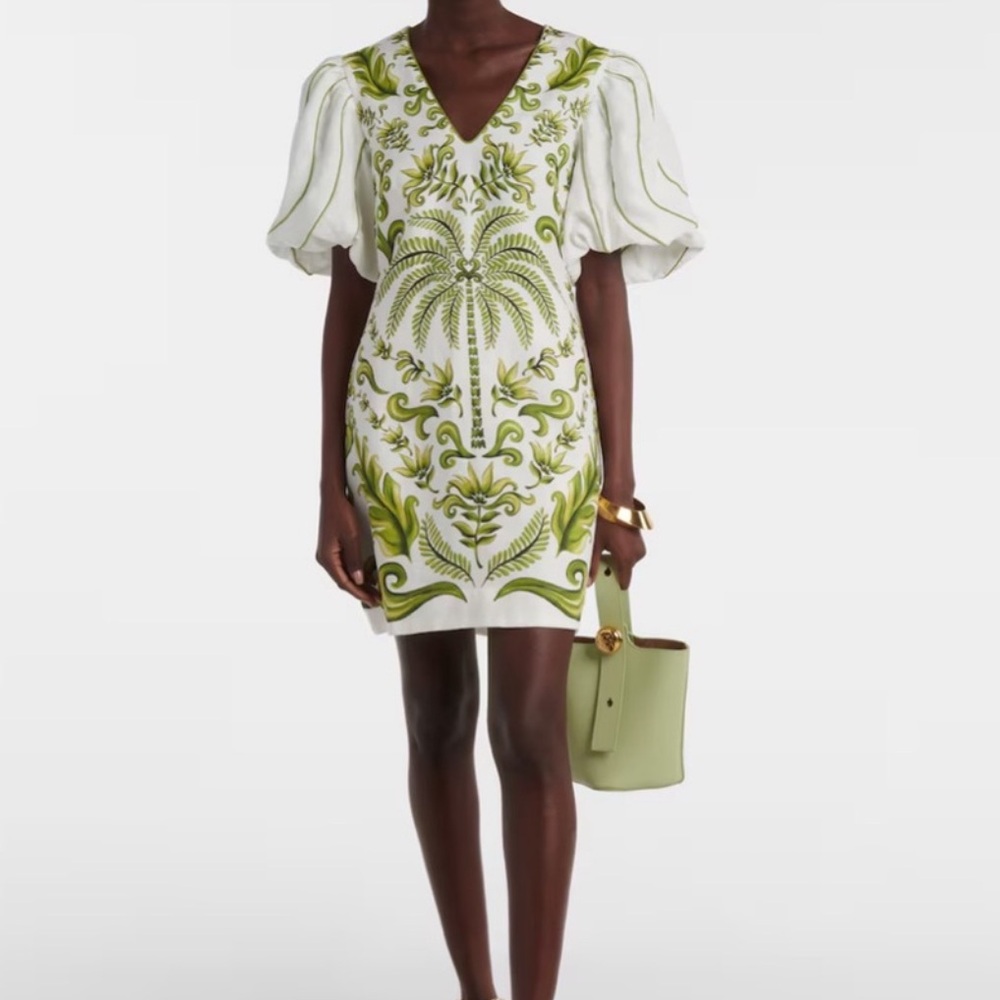 Farm Rio Linen Mini Dress